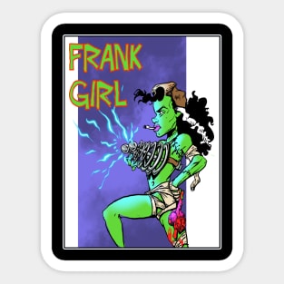 Frank Girl Sticker